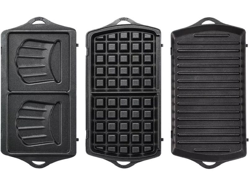 Tefal SW614831 Breaktime 3in1 inox-fekete gorfi - grill/panini - szendvicssütő (Újszerű)