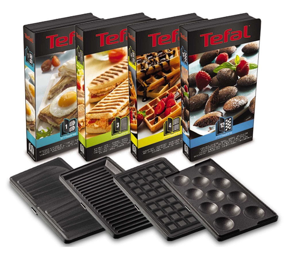 Tefal SW854D16 Snack Collection 4in1 inox gorfi - snack - grill/panini - szendvicssütő