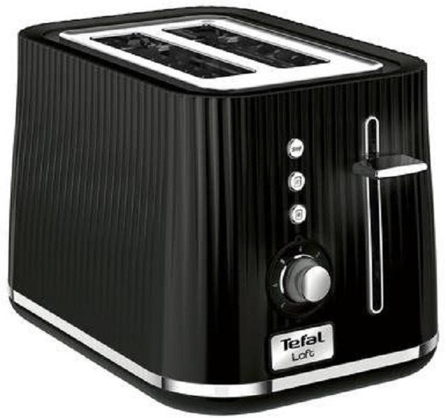 Tefal TT761838 Loft fekete 2 szeletes kenyérpirító