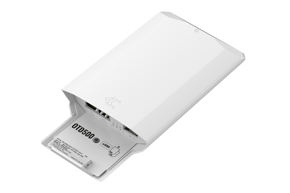 Teltonika OTD500 2xGbE LAN port Dual SIM eSIM IP55 5G kültéri LTE router