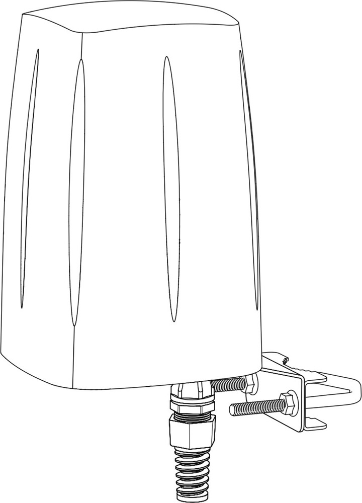 Teltonika PR1ICA70 kültéri IP67 4,5dBi 5G LTE Wi-Fi/GPS Omni antenna Teltonika RUTX50 routerhez