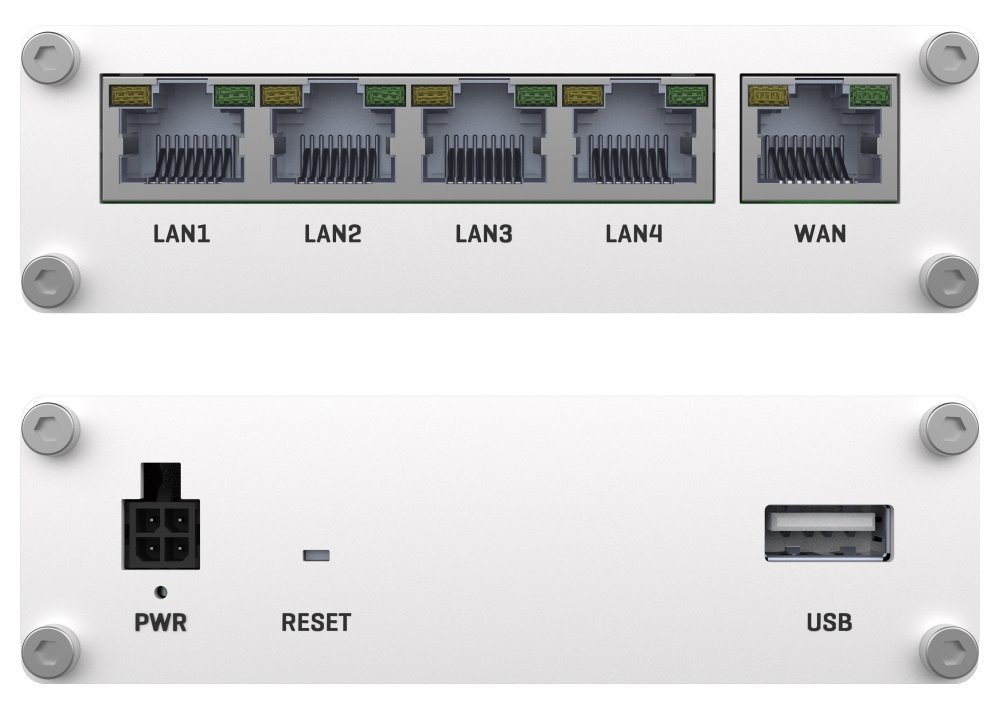 Teltonika RUT300 4x10/100Mbps LAN ipari router