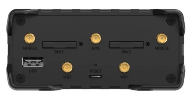 Teltonika RUT956 3x10/100Mbps LAN 1x10/100Mbps LAN/WAN port 2xminiSIM 4G/LTE Vezeték nélküli ipari router