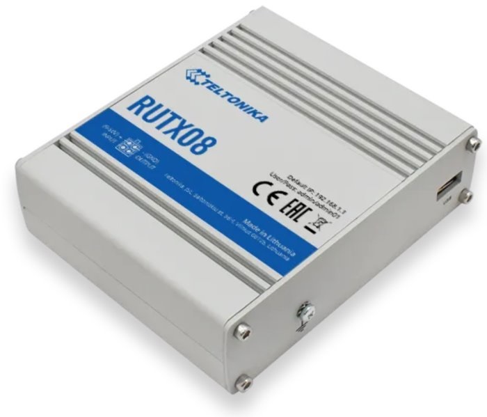 Teltonika RUTX08 3xGbE LAN Gigabit ipari Ethernet router