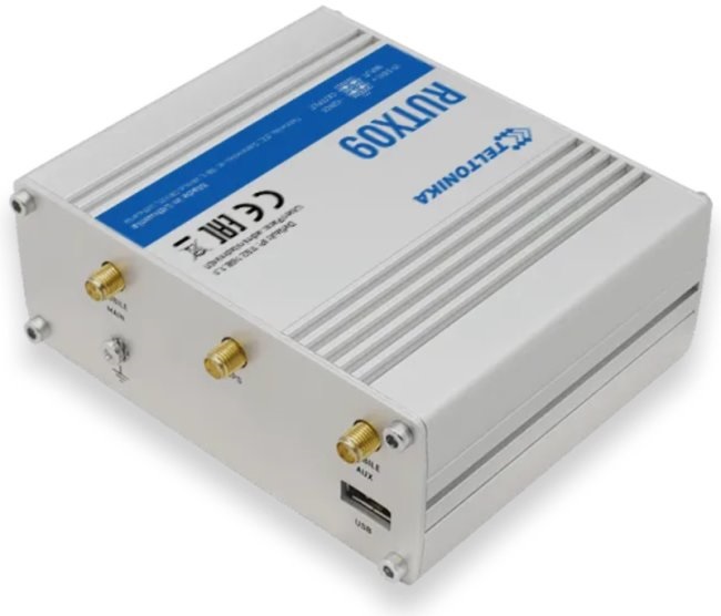 Teltonika RUTX09 3xGbE LAN 2xminiSIM 4G/LTE CAT6 Gigabit ipari router