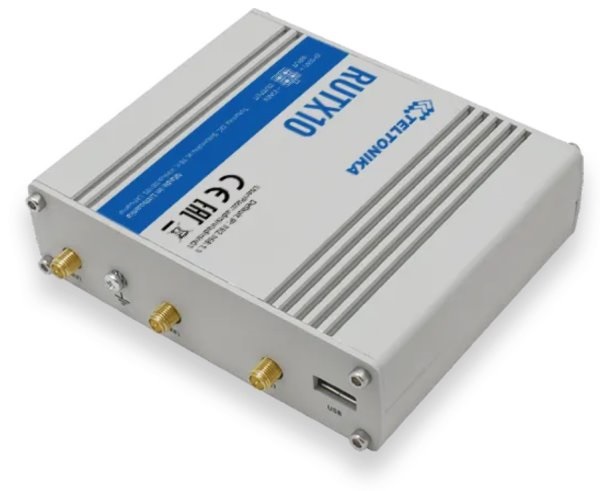 Teltonika RUTX10 3xGbE LAN Bluetooth Dual Band Vezeték nélküli Gigabit ipari router