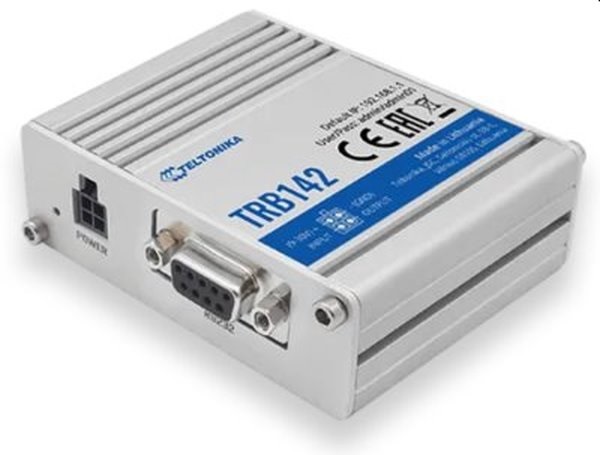 Teltonika TRB142 1xminiSIM 4G/LTE CAT1 RS232 iprai gateway