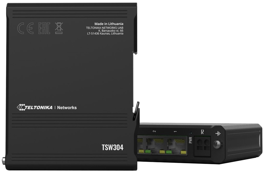 Teltonika TSW304 4x GbE LAN nem menedzselhető switch