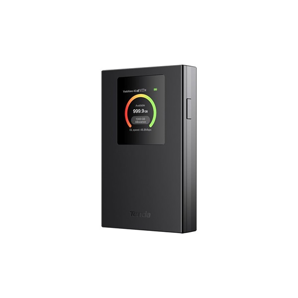 Tenda 4G185 4G/LTE 802.11ax Wi-Fi 6 LCD kijelzős hordozható mobil Wi-Fi