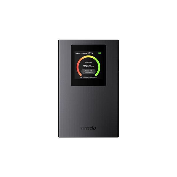 Tenda 4G185 4G/LTE 802.11ax Wi-Fi 6 LCD kijelzős hordozható mobil Wi-Fi