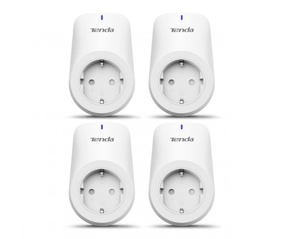 Tenda SP3 2,4Ghz 10A smart Wi-Fi-s dugalj (4-pack)