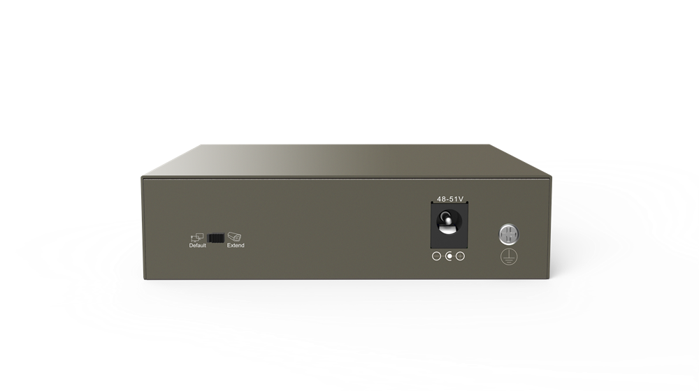 Tenda TEF1105P-4-38W 5port 10/100Mbps 4xPoE FE LAN nem menedzselhető asztali PoE switch