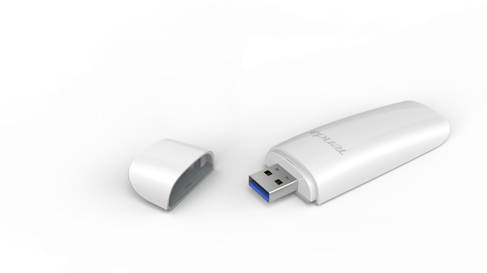 Tenda U18 AX1800 Wi-Fi 6 802.11ax Dual-Band vezeték nélküli USB adapter