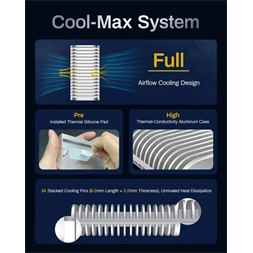 TerraMaster D1-SSD-P(4GB) 8 TB USB4 40Gbps NVMe M.2 2280 SSD DAS