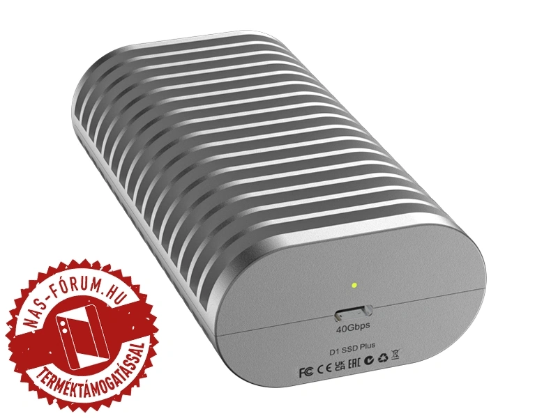 TerraMaster D1-SSD-P(4GB) 8 TB USB4 40Gbps NVMe M.2 2280 SSD DAS