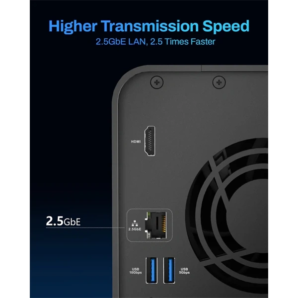 TerraMaster F2-425 (4GB) 2x SSD/HDD NAS