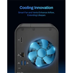 TerraMaster F2-425 (4GB) 2x SSD/HDD NAS