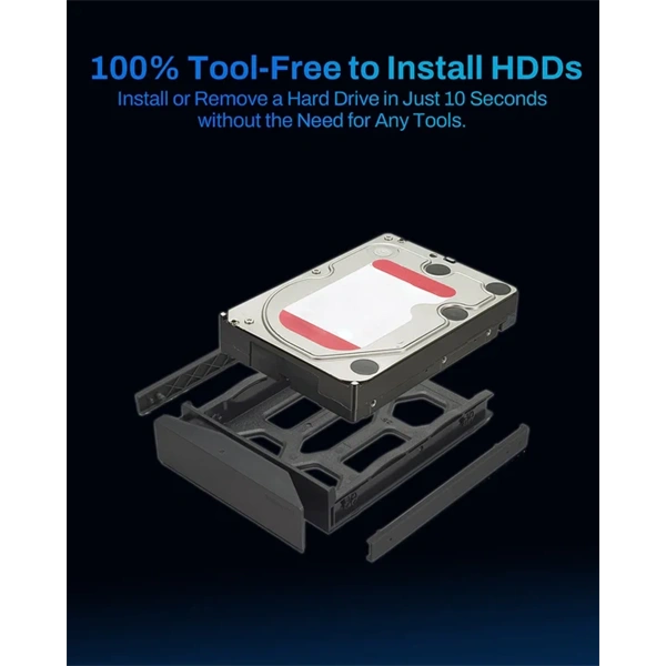TerraMaster F2-425 (4GB) 2x SSD/HDD NAS