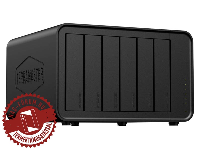 TerraMaster F6-424M Max (8GB) 6x SSD/HDD NAS