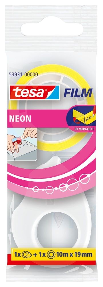 Tesa TesaFilm Neon írható neon ragasztószalag-adagoló