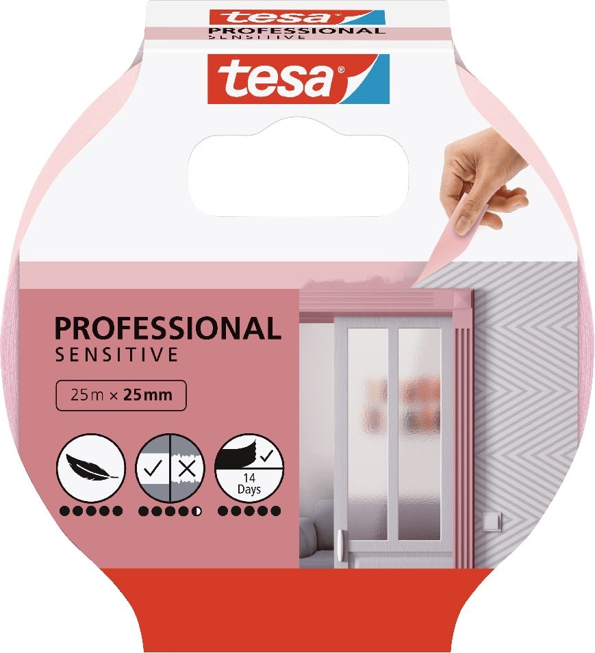 Tesa 56260 Perfect 25mmx25 m extra vékony szenzitív festőszalag