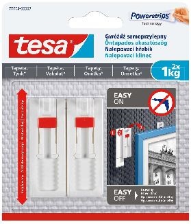 Tesa érzékeny felületekhez 2x1kg, állítható öntapadós akasztószög
