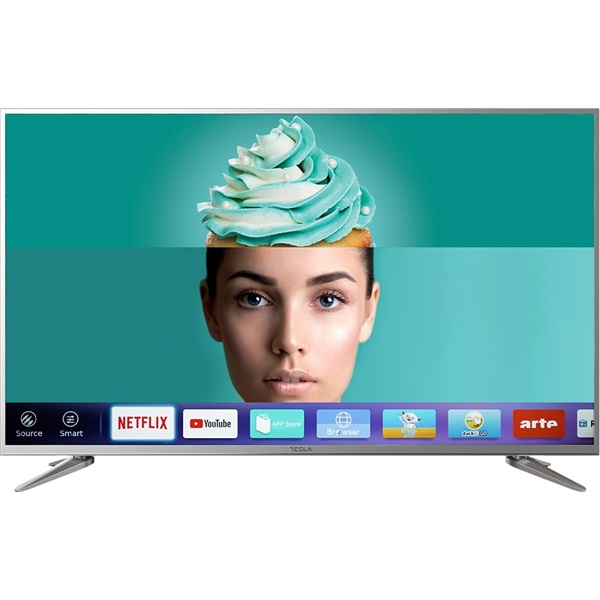 Tesla 43" 43T606SUS 4K UHD Smart slim LED TV (Újracsomagolt)
