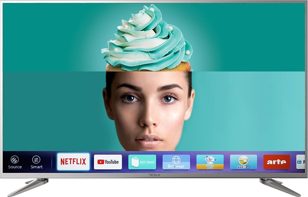Tesla 43" 43T606SUS 4K UHD Smart slim LED TV (Újracsomagolt)