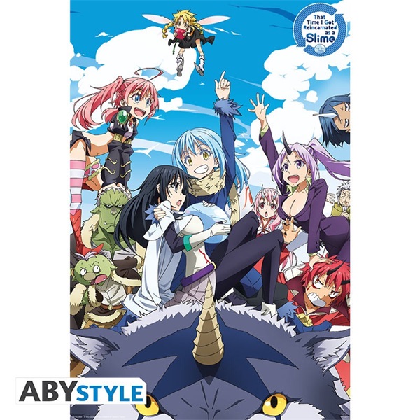 That Time I Got Reincarnated as a Slime "S1 Main Cast" 52x38 cm poszter