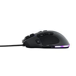 The G-Lab KULT-NITRO-CORE KULT NITRO CORE RGB vezetékes fekete gamer egér