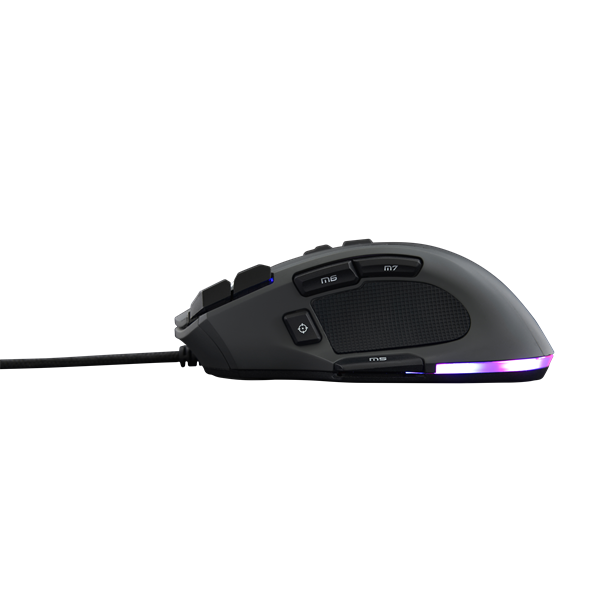 The G-Lab KULT-NITRO-CORE KULT NITRO CORE RGB vezetékes fekete gamer egér