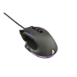 The G-Lab KULT-NITRO-CORE KULT NITRO CORE RGB vezetékes fekete gamer egér