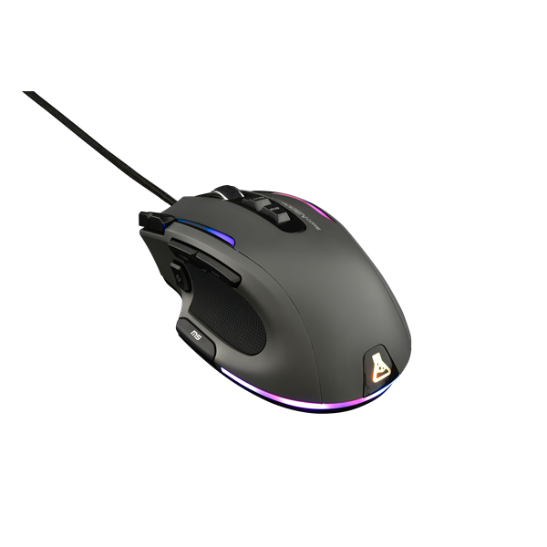 The G-Lab KULT-NITRO-CORE KULT NITRO CORE RGB vezetékes fekete gamer egér
