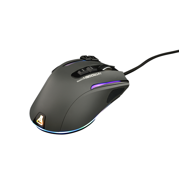 The G-Lab KULT-NITRO-CORE KULT NITRO CORE RGB vezetékes fekete gamer egér