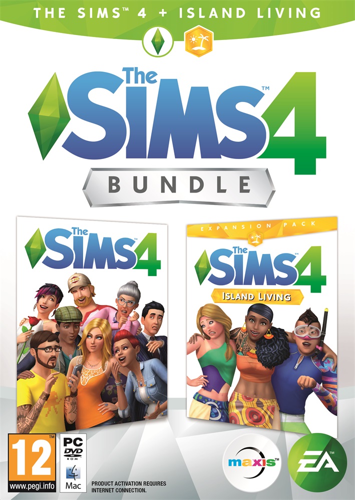 The SIMS 4 + Island Living PC játékszoftver