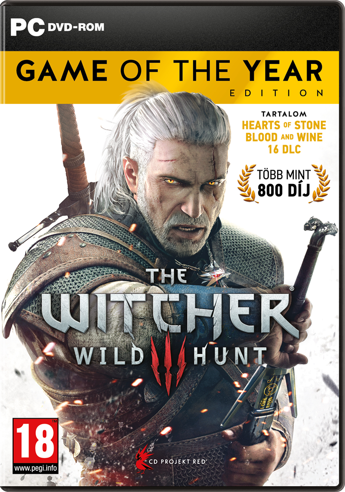 The Witcher 3: The Wild Hunt - Game Of The Year Edition PC játékszoftver