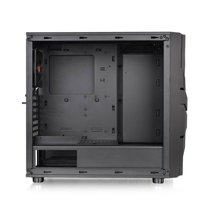 Thermaltake Commander C33 TG ARGB Fekete ablakos (Táp nélküli) ATX ház