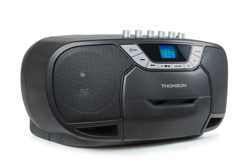 Thomson RK102CD hordozható fekete CD-s rádió