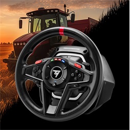 Thrustmaster 4160648 PS4/PS5/PC T128-P TYPE C (PLUG EU) SimTask versenykormány + pedál + rögzítőrendszer