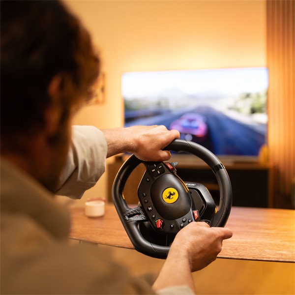 Thrustmaster 4160880 T98 Ferrari 296 GTB Edition PS5/PS4/PC kormány + pedál