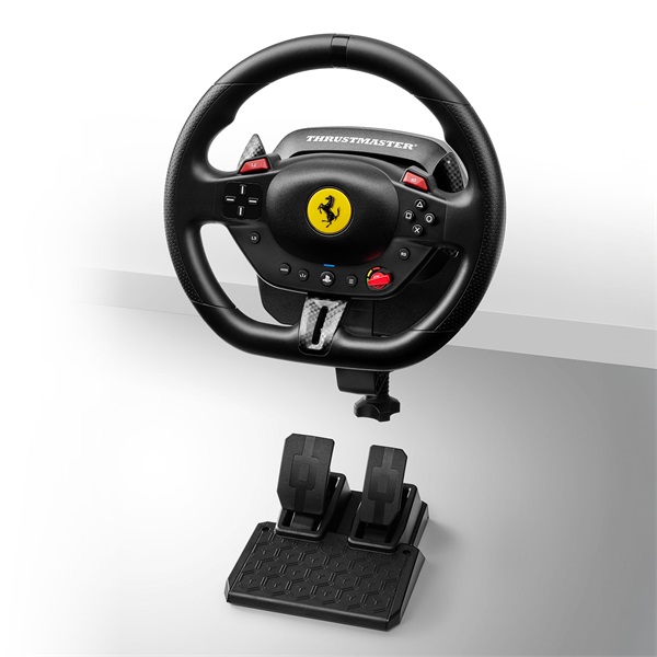 Thrustmaster 4160880 T98 Ferrari 296 GTB Edition PS5/PS4/PC kormány + pedál