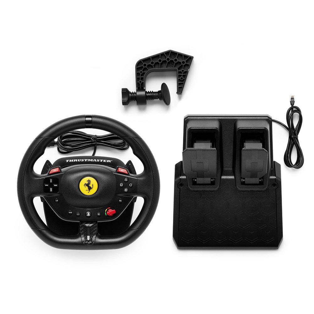 Thrustmaster 4160880 T98 Ferrari 296 GTB Edition PS5/PS4/PC kormány + pedál