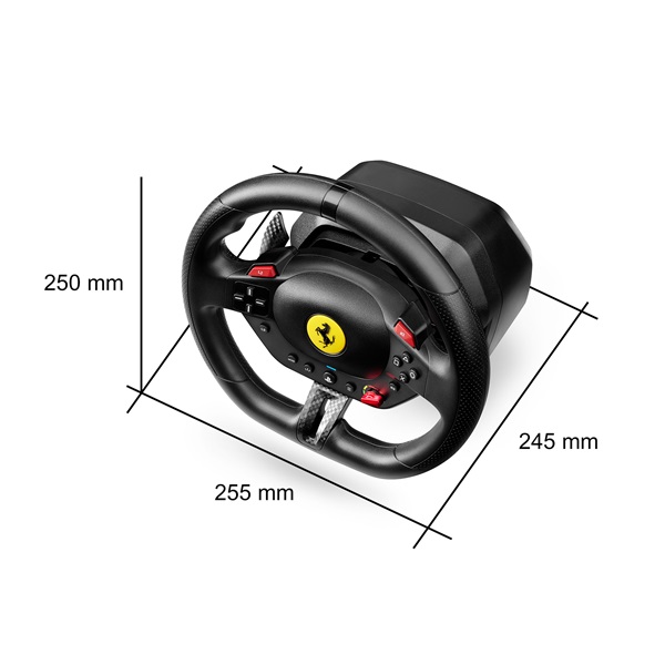 Thrustmaster 4160880 T98 Ferrari 296 GTB Edition PS5/PS4/PC kormány + pedál
