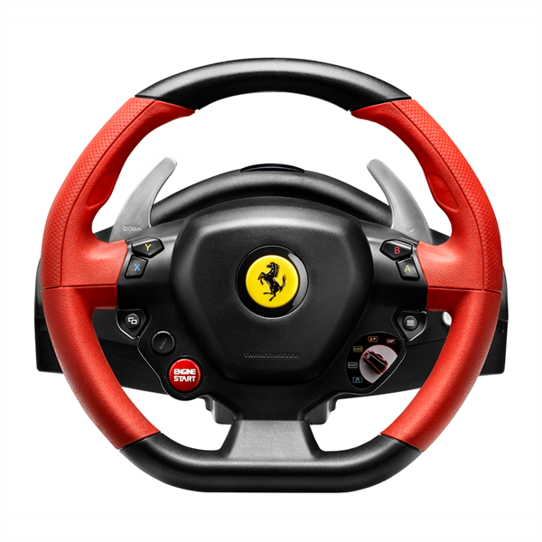 Thrustmaster 4460105 Ferrari 458 Spider versenykormány Xbox One + pedál (Újracsomagolt)