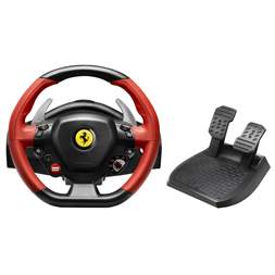 Thrustmaster 4460105 Ferrari 458 Spider versenykormány Xbox One + pedál (Újracsomagolt)