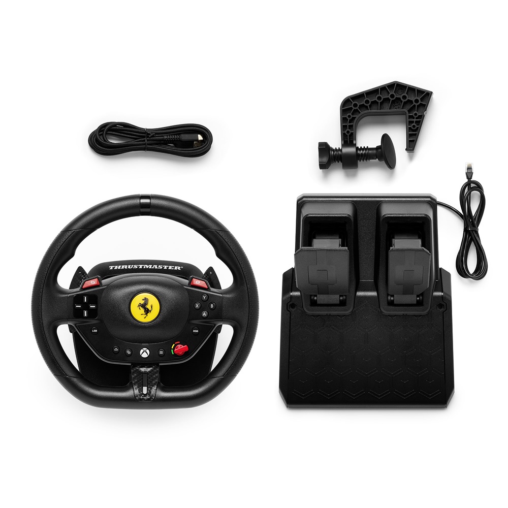 Thrustmaster 4460297 T98 Ferrari 296 Edition Xbox Series/Xbox One/PC kormány + pedál