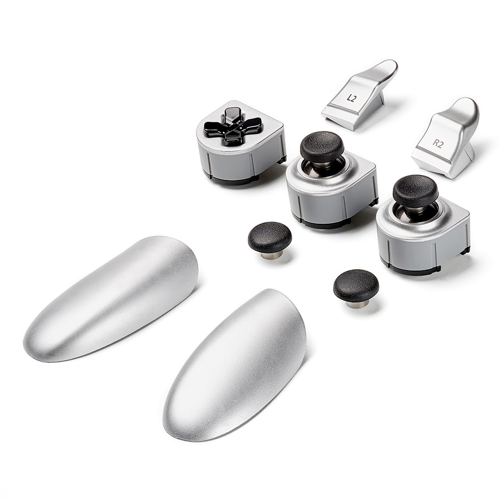 Thrustmaster 4160766 Eswap Pro PS4 kontrollerhez ezüst cserélhető modul