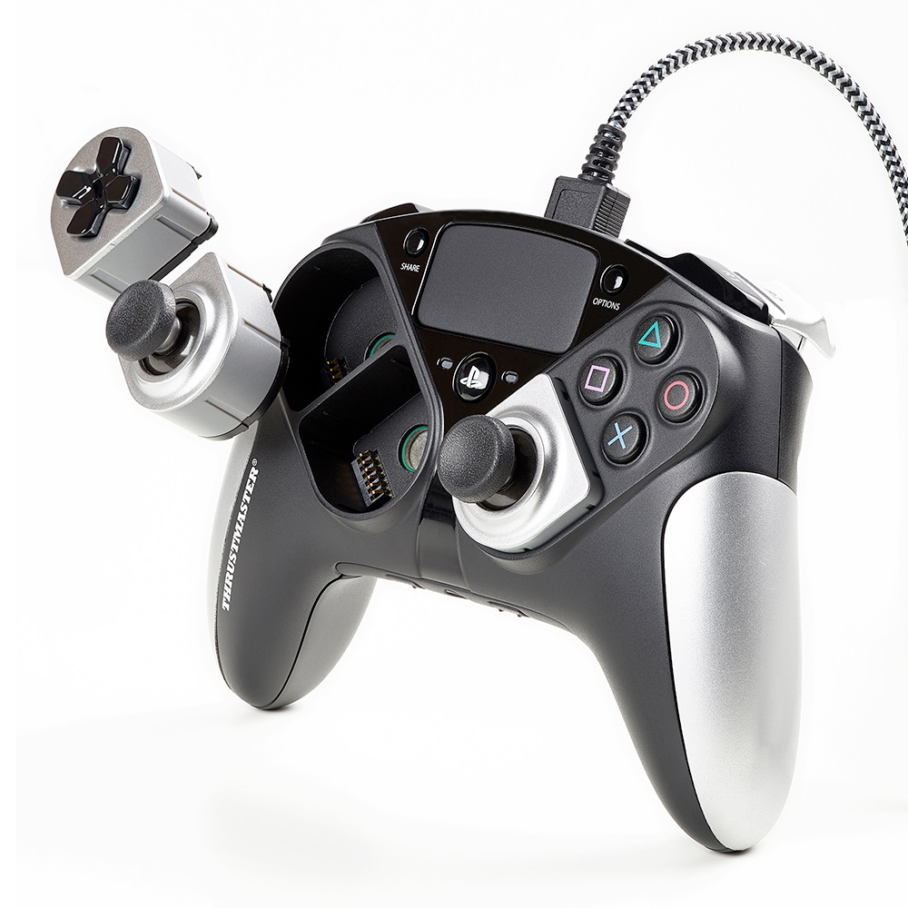 Thrustmaster 4160766 Eswap Pro PS4 kontrollerhez ezüst cserélhető modul