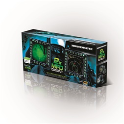 Thrustmaster 2960708 MFD Cougar Pack "USB Cockpit Panels", replicas of the U.S. Air Force F-16 MFD kontrol panel