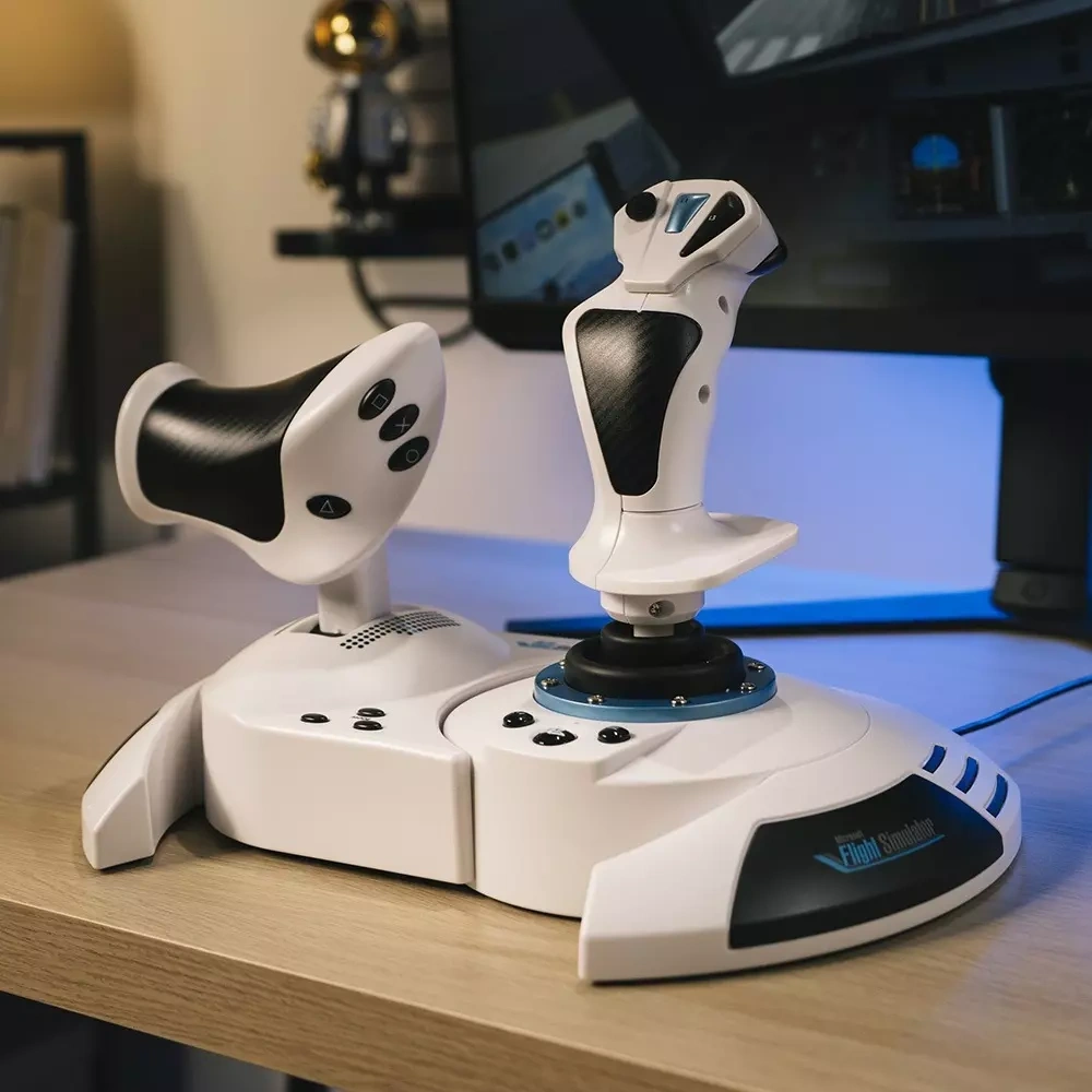 Thrustmaster T-FLIGHT HOTAS 5 MSFS edice pro PS4, PS5 a PC joystick